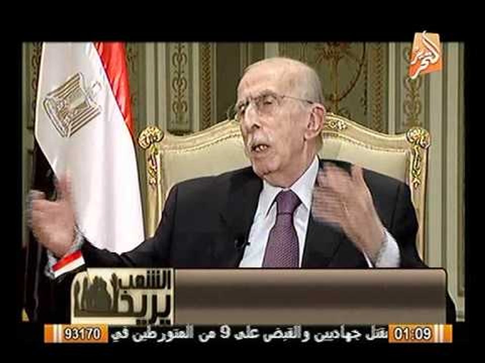 تعليق وزير العداله الانتقاليه علي انكار صفوت حجازي علاقته بالاخوان