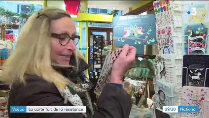 2019 : la carte de vœux fait de la résistance