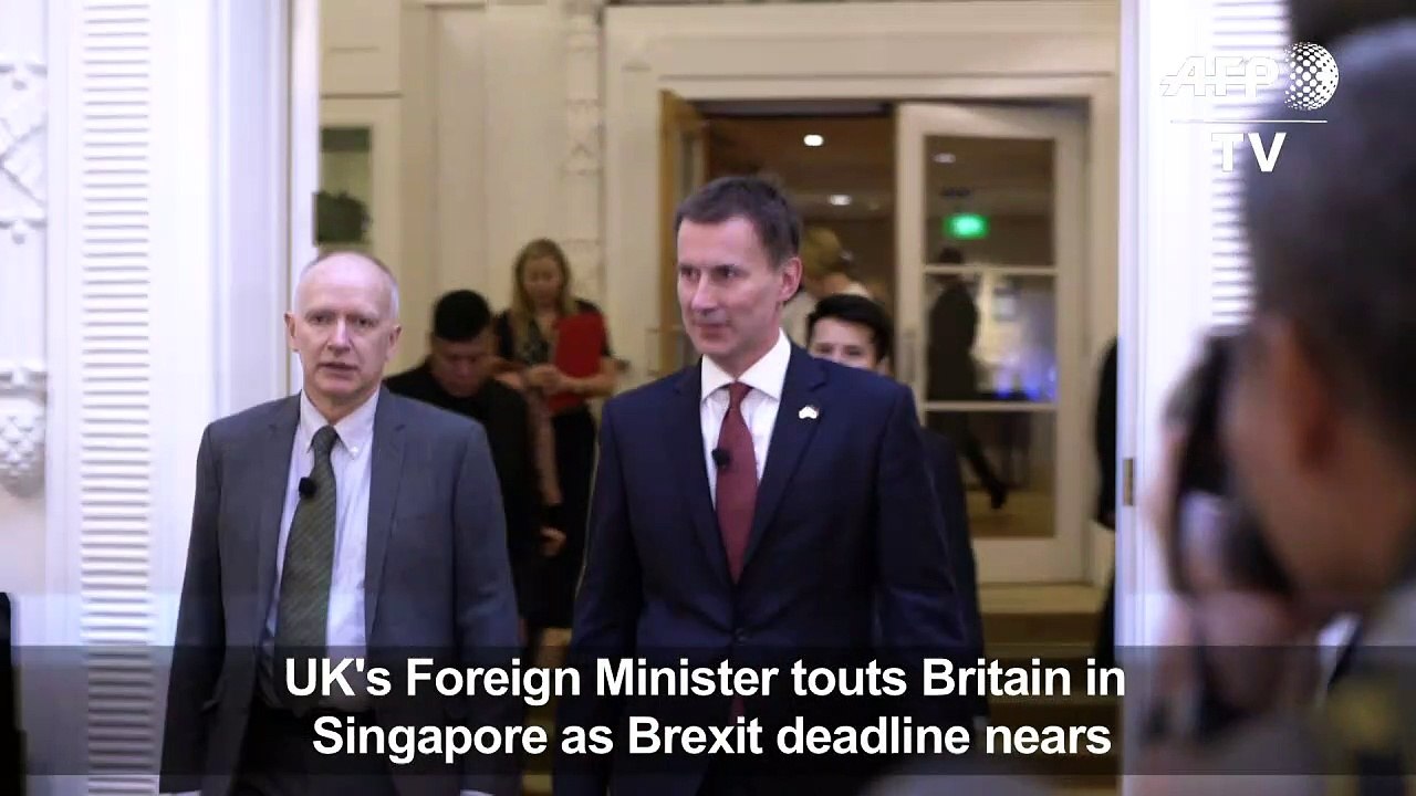 Britain can punch above its weight even after Brexit Hunt Vidéo