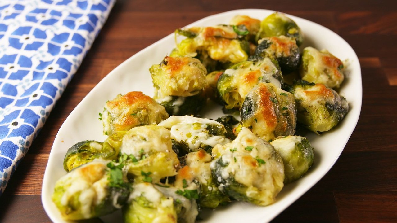 Smashed Brussels Sprouts >>>> Regular Roasted Brussels Sprouts