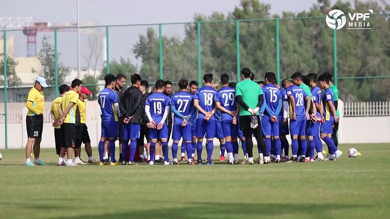 Những hình ảnh tập luyện trên đất Qatar của ĐT Việt Nam trong ngày 02/01| VPF Media
