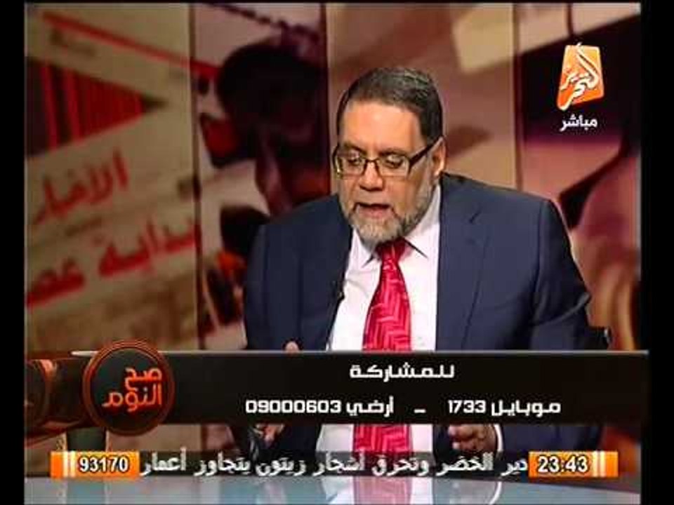 الاخواني المنشق مختار نوح يفجر تورط حماس و القاعده بمحاولة إغتيال وزير الداخليه