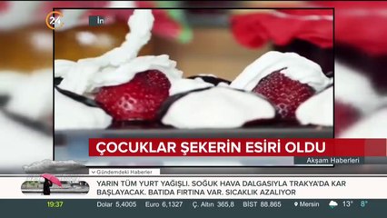 10 yaşına kadar 140 kg şeker