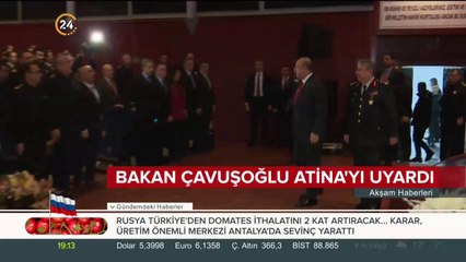 Yunanistan'a sert mesaj