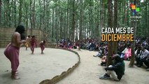 Hindúes celebran el teatro en un bosque