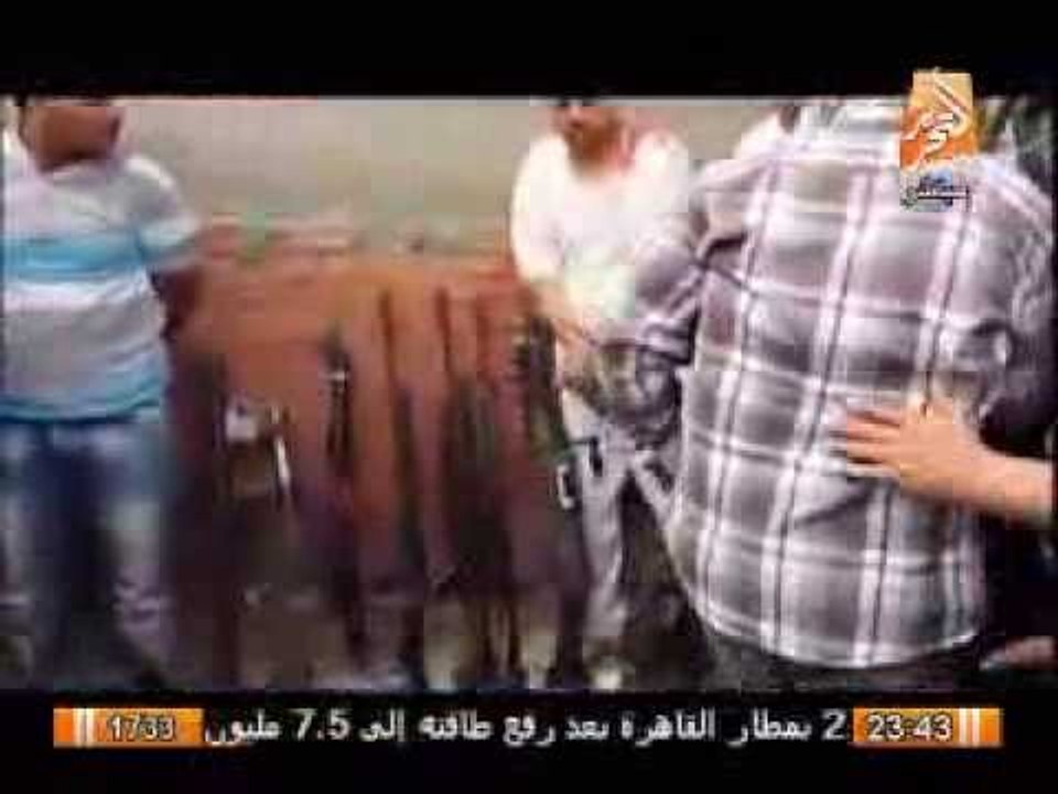 الداخلية تنجح فى ضبط ترسانة سلاح فى كرداسة