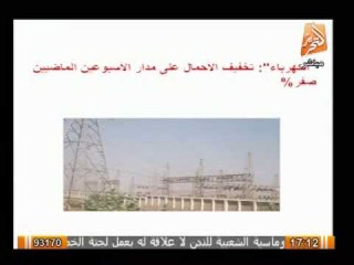 الكهرباء : تخفيف الأحمال على مدار الإسبوعين الماضيين صفر %