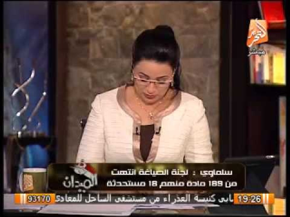 محمد سلماوى : تم صياغة 189 مادة منهم 18 مادة مستحدثة فى الدستور