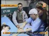 حصري - زيارة مفاجئة لفناني مصر لمصابي مستشفي المعادي العسكري