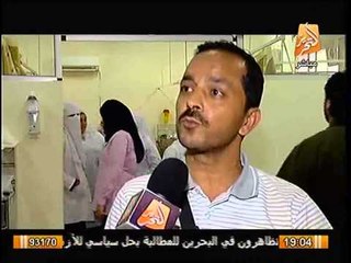 شاهد.. معاناة المواطن الفقير للعلاج بالمستشفيات العامه