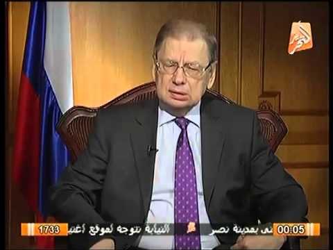 شاهد.. تعليق السفير الروسي علي رفع الشعب المصري لصور الرئيس بوتين