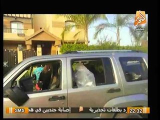 بالصور.. الاخوان يهشمون سيارة الفنانة مي سليم و يحاولون قتلها بالدائري