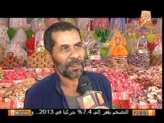 خارج الاطار...تقرير مميز من الاسواق عن استقبال المولد النبوى الشريف