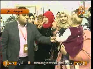 بالفيديو.. قاضي يعرض تجاوزات الاخوان والسيدات تداهم كاميرا التحرير بالزغاريط وهتاف إنزل يا سيسي