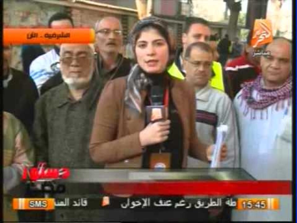 أحد الناخبين من كبار السن :  نزلت علشان مصلحة بلدى