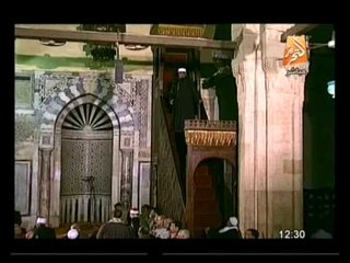 شعائر صلاة الجمعة من مسجد الأزهر الشريف 24 يناير 2014