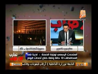 إنفعال محمد الغيطى على الببلاوى وحكومته : فى رقبة مين الدم دة وتصريحاتك ولا ليها أى لزمة