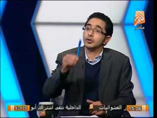 اكرم الفى : الرئيس عدلى منصور يمثل الجناح الاكثر هدوءا والسيسى سينتصر باكتساح