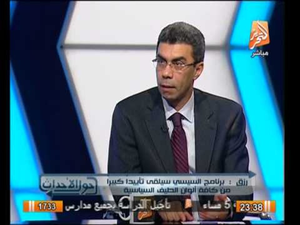 رزق : الفريق عنان كان يريد الترشح للرئاسة فى المرة السابقة