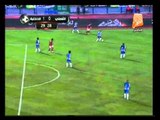 الشوط الأول من مباراة الأهلي والداخلية في بطولة الدوري العام المصري