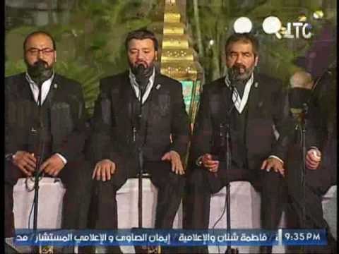 فرقة الاخوه ابو شعر ينشدون رمضان تجلى