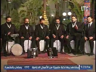 فرقة " الاخوه ابو شعر " ينشدون " خطوط حلبية " رائعه