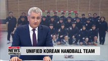 Unified Korean handball team training in Germany for 2019 World Championships