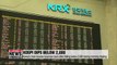 KOSPI bounces back after falling below 2,000 during morning trading