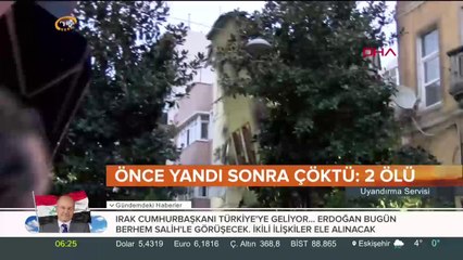 Mahalleli korku dolu anlar yaşadı