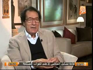 فاروق حسنى: فكر المرشح للرئاسة هو برنامجه