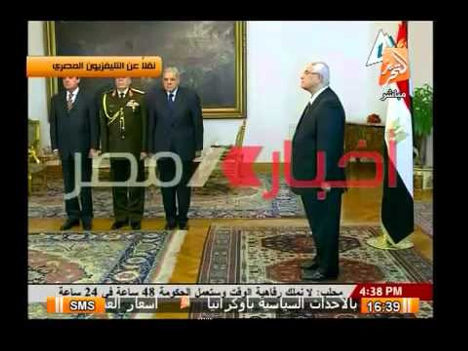 بالفيديو .. الحكومة الجديدة تؤدى اليمين الدستورية أمام رئيس الجمهورية