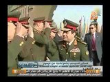بالفيديو.. السيسي يضع اكليل الزهور علي النصب التذكاري لشهداء القوات المسلحة