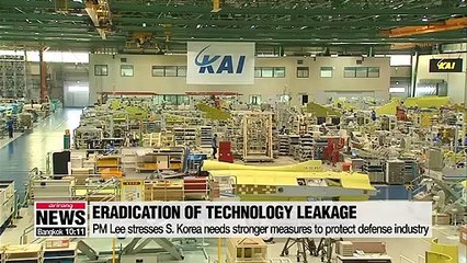 Video herunterladen: S. Korean gov't strengthens protection on defense industries from technology leakage