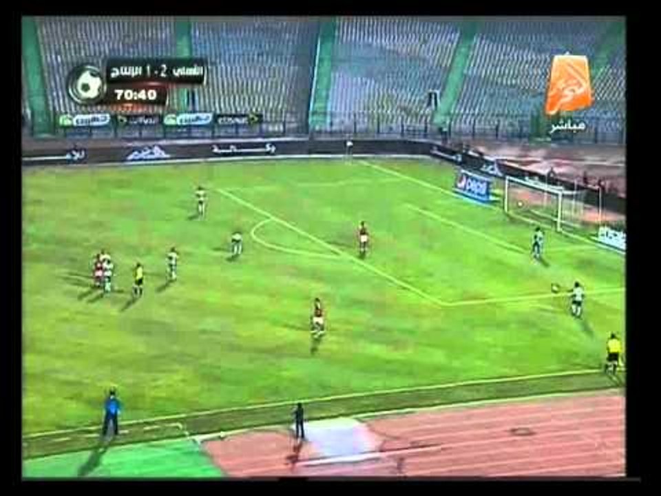 ستاد التحرير : الشوط الثاني من مباراة الأهلى و الإنتاج الحربى بالدورى المصري