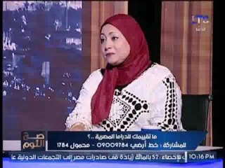 مشادة ساخنه بين صحفية و المسئول عن شعبة الإعلام بسبب إتهام القنوات بمسئوليتها عن الدراما المعروضه