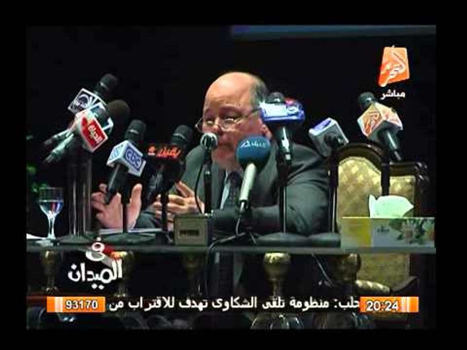وزير الثقافة د\ محمد صابر عرب يوضح أهمية دور الثقافة فى نشر الوعى