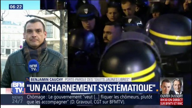 Interpellation d'Éric Drouet: Benjamin Cauchy dénonce un acharnement systématique