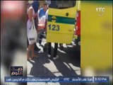 فيديو لحظة نقل ضحايا الحادث الإرهابى بطعن السائحات بالغردقة