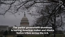 Government Shutdown Hurts Indian Country