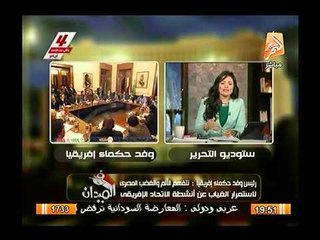 مفاجأة.. الوفد الافريقي يطلب مقابلة ممثلي الاخوان و الخارجية المصرية توافق وتحليل هام لرانيا بدوي