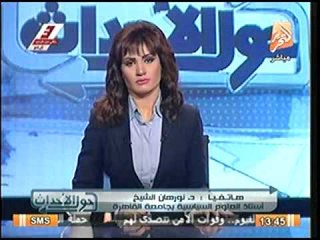 نورهان الشيخ: زيارات الاتحاد الأوربي تتربص بمصر ولا يجب أن نصدق أنها جاءت لدعم الديموقراطية