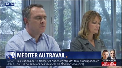 C'est votre vie: Adeline François et Christophe Delay ont essayé la méditation au travail