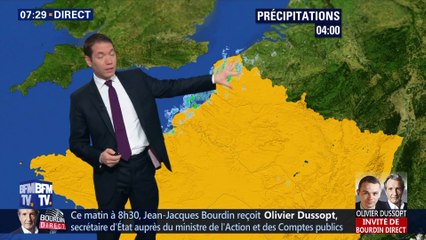 La météo pour ce jeudi 3 janvier 2019