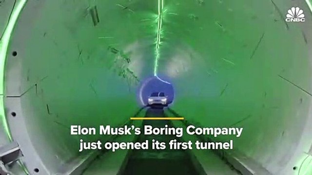 Elon Musk's Boring Company Opened Its First Tunnel — Watch What It's Like To Ride Inside