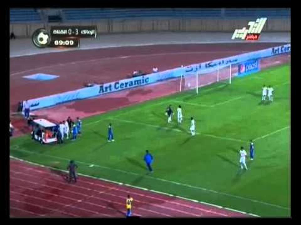 ستاد التحرير : الشوط الثاني من مباراة الزمالك و القناة  بالدورى المصرى