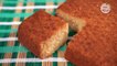 रवा केक - Iyengar Style Eggless Rava Cake Recipe In Marathi - Semolina Cake - Sonali