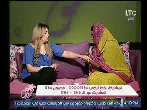 بالفيديو .. حنانة ترسم علي يد أحد مذيعات #جراب_حواء علي الهواء
