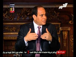 السيسى : قانون التظاهر يهدف للتنظيم وليس المنع و ديكتاتورية التعبير غير مقبولة