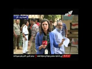 نجيدة غلق شارع المدرسة السينية بالسيدة نفيسة لدواع أمنية والدعوة للنزول لا