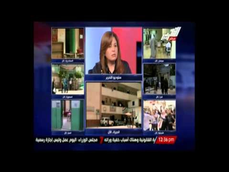 الهام شاهين: احنا فى اول انتخابات حرة نزيهه خالية من الزيت والسكر